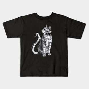 Toothed cat Kids T-Shirt